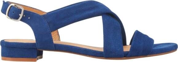 Cosmoparis Platte Sandaal Vassio Comfortabel Leer