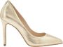 Cosmoparis Puntige Hak Pump in Platinum Cracked Leather - Thumbnail 1