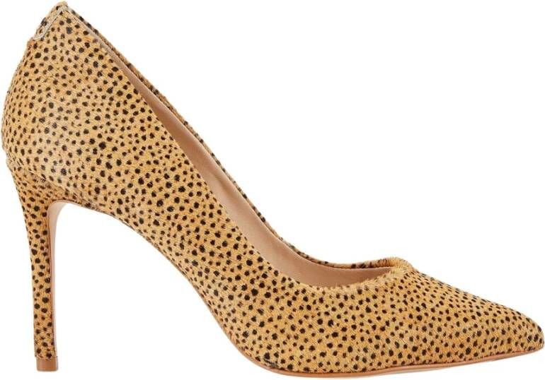 Cosmoparis Schoenen met luipaardprint en puntige hak