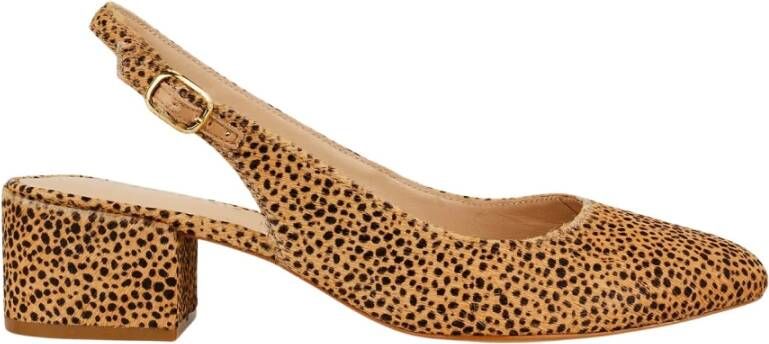 Cosmoparis Slingback Ballerina met Lage Hak