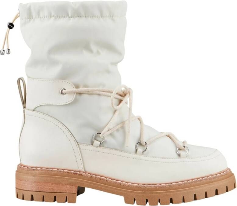 Cosmoparis Stijlvolle leren en nylon winterlaars