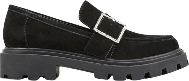 Cosmoparis Stijlvolle Rock Mocassin met Strass Detail