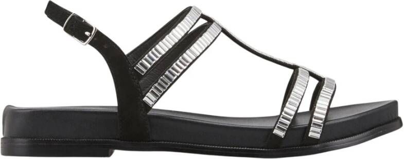 Cosmoparis Strass Platte Sandaal Holana
