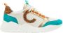 Cosmoparis Turquoise Luipaard Sneakers voor Trendy Comfort - Thumbnail 1