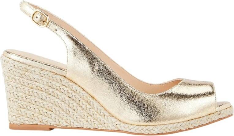 Cosmoparis Zomersandalen met sleehak en comfortabele band