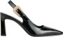 Cosmoparis Zwarte Lakleren Slingback Hakken - Thumbnail 1