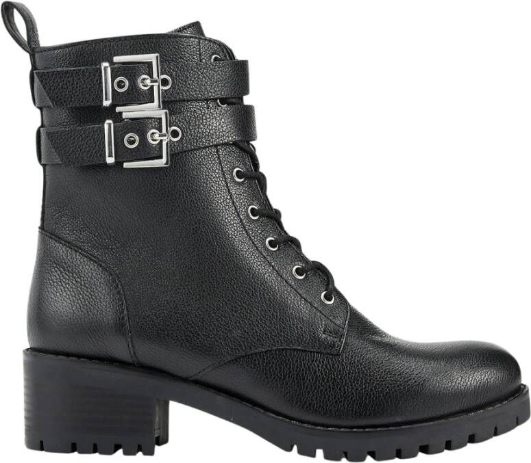 Cosmoparis Zwarte leren veterschoenen