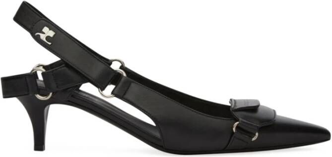 Courrèges Elegante Nero Pumps voor Vrouwen Black Dames