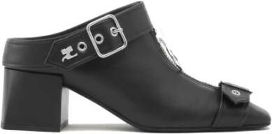 Courrèges Heeled Mules Black Dames