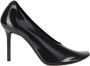 Courrèges Hoge hakken Black Stilettos In Semi-Transparent Translucent Ru in zwart - Thumbnail 1