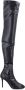 Courrèges Zwarte gesloten teen stilettohak laarzen Black Dames - Thumbnail 1