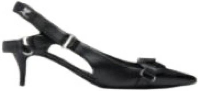 Courrèges Zwarte haklaarzen Black Dames