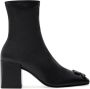 Courrèges Boots Reedition Ankle Boots Synthetic Leather Black in zwart - Thumbnail 1