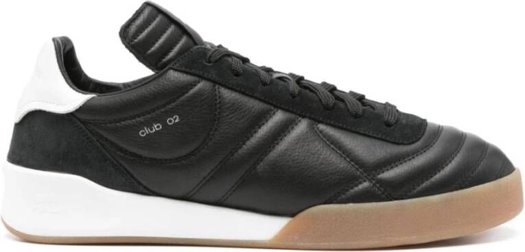 Courrèges Zwarte Matelassé Sneakers Black Heren