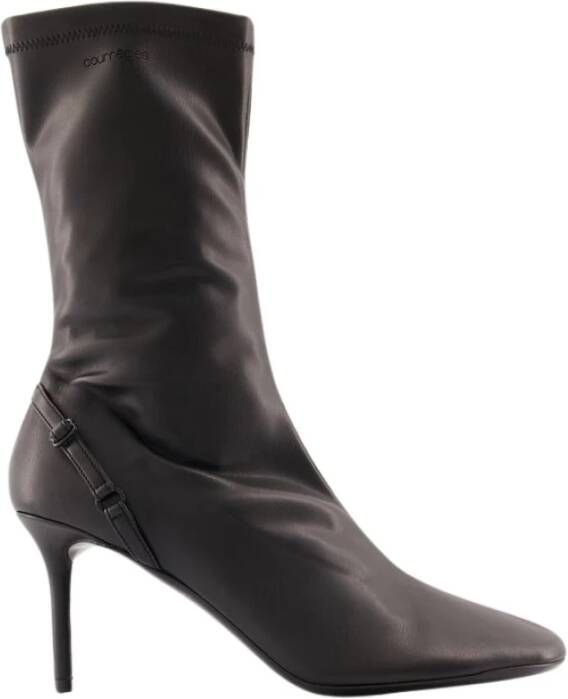 Courrèges Boots Ankle Boots Pvc Black in zwart