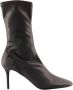 Courrèges Boots Ankle Boots Pvc Black in zwart - Thumbnail 1