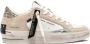 Crime London Beige Suède Sneakers met Glitter Hiel - Thumbnail 1