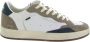 Crime London Chelsea Suède Sneakers met Contrasterende Details Beige Heren - Thumbnail 5