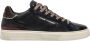 Crime London Blauwe Leren Sneakers Urban Stijl - Thumbnail 1