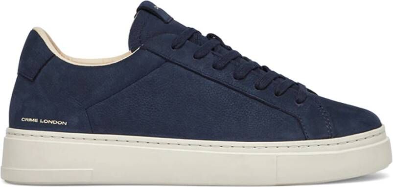 Crime London Stijlvolle Sneakers voor Mannen en Vrouwen Blue Heren