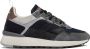 Crime London Blauwe Suède Sneakers Premium Kwaliteit Multicolor Heren - Thumbnail 1