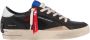 Crime London Deluxe Heren Sneaker Zwart Label Black Heren - Thumbnail 1