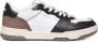 Crime London Choco Cream Leren Sneakers Multicolor Heren - Thumbnail 1
