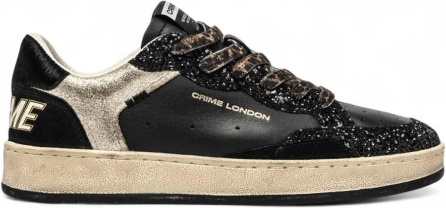 Crime London Chelsea Gold Touch Sneakers