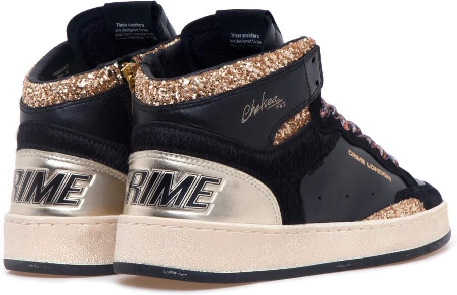 Crime London Hoge Sneakers CHELSEA MID - Foto 5