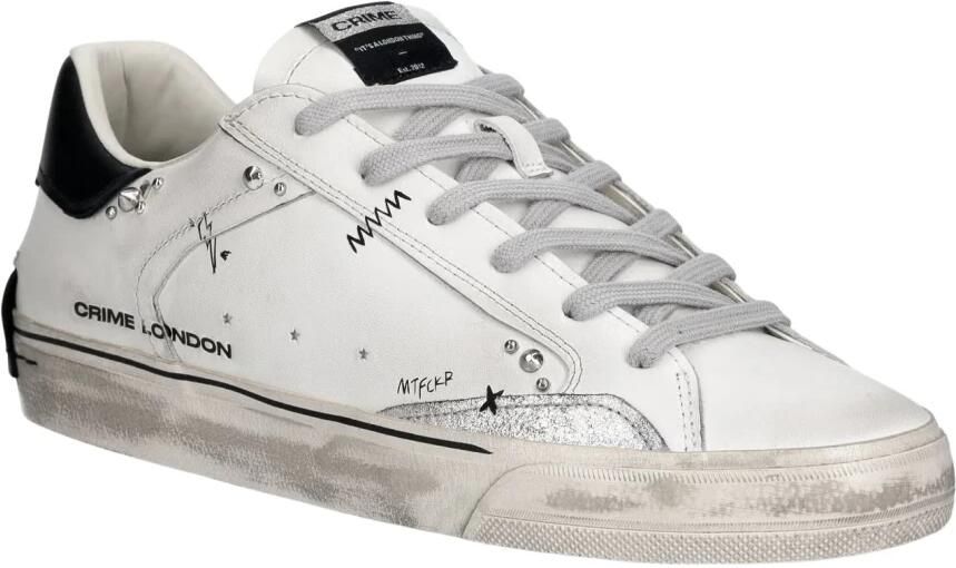 Crime London Deconstructed Schoenen Wit Vrouw