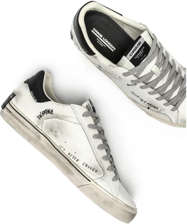 Crime London Gedetailleerde Deconstructed Sneaker - Foto 3