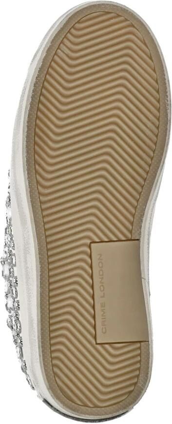 Crime London Lage Sneakers 29010PP8 10 DISTRESSED-DIAMOND MILK - Foto 3