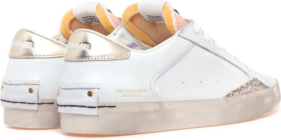 Crime London Distressed Star Studded Sneakers - Foto 5