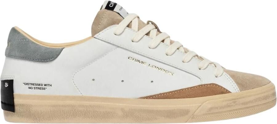 Crime London Distressed Sneakers