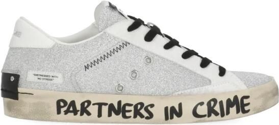 Crime London Distressed Sneakers