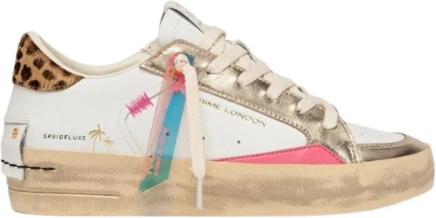 Crime London Leather Sneakers