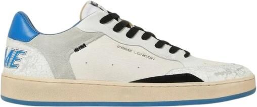 Crime London Leren Low Top Sneakers