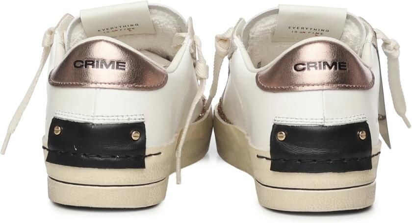 Crime London Leren Sneakers met Metalen Details - Foto 7