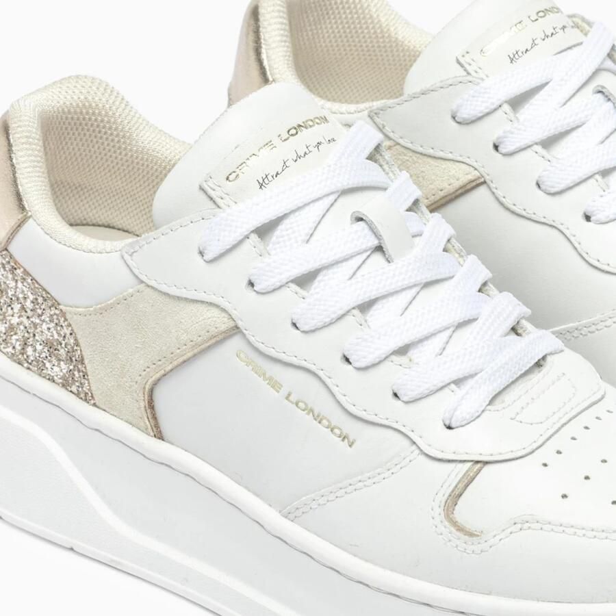 Crime London Magnetic Platino Platform Sneakers - Foto 2