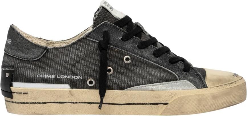 Crime London Lage Sneakers 19152PP8 RECUT LOW-20 MAGMA BLACK
