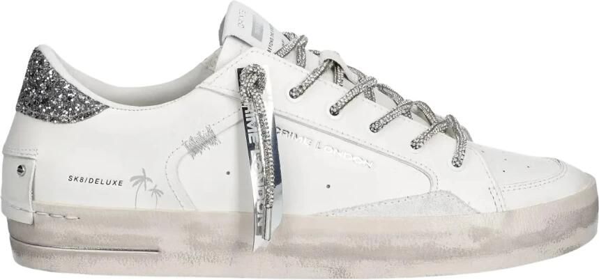 Crime London Lage Sneakers 29111PP8 White