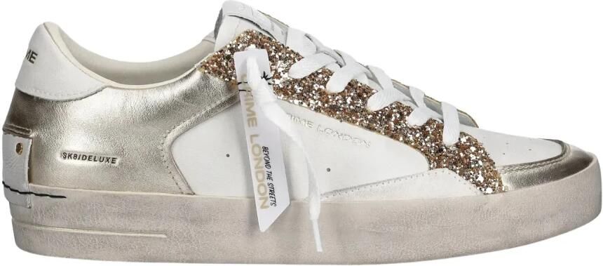Crime London Sneakers SK8 27107PP6-PLATINUM GLAM