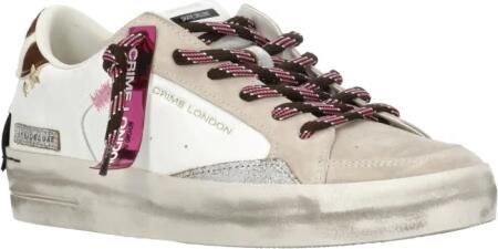 Crime London 23101AA9B DEPORTIVO SK8 DELUXE Wit
