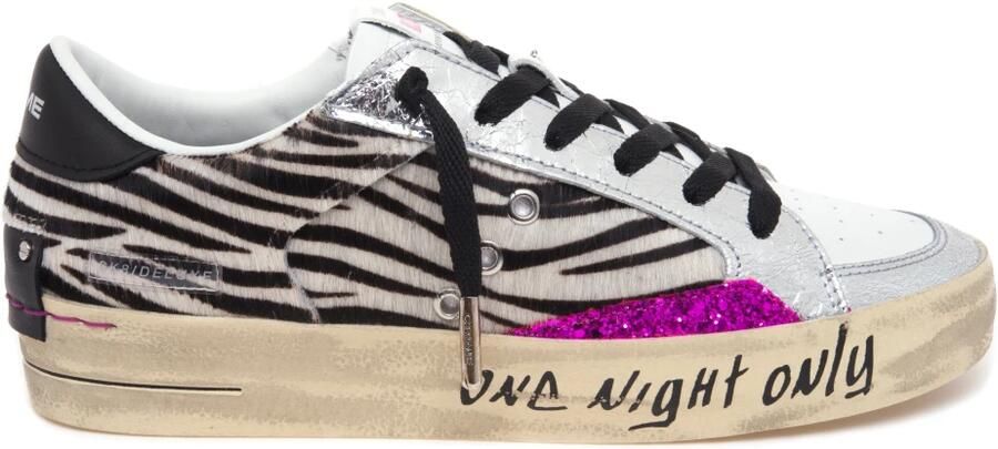 Crime London Sk8 Deluxe Schoenen Grijs Vrouw