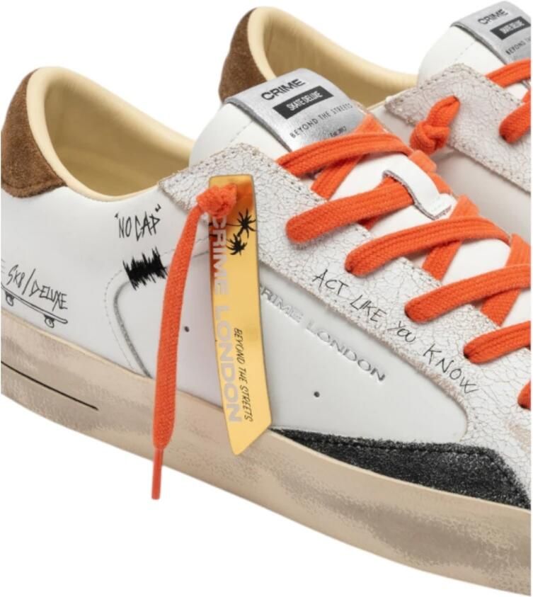 Crime London Lage Sneakers 10 108 AA9 - Foto 4