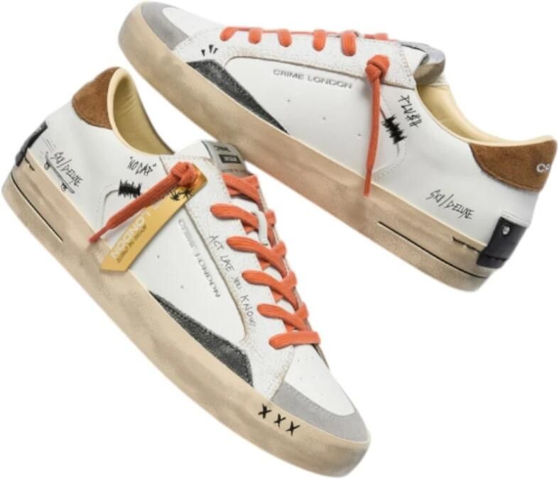 Crime London Lage Sneakers 10 108 AA9 - Foto 10