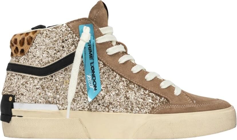Crime London Recut High Schoenen Beige Vrouw