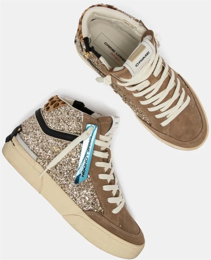 Crime London Recut High Schoenen Beige Vrouw - Foto 2