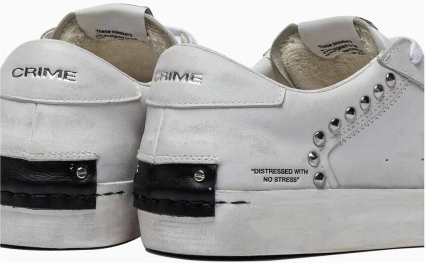 Crime London Sneakers DISTRESSED 14002PP7-10 WHITE