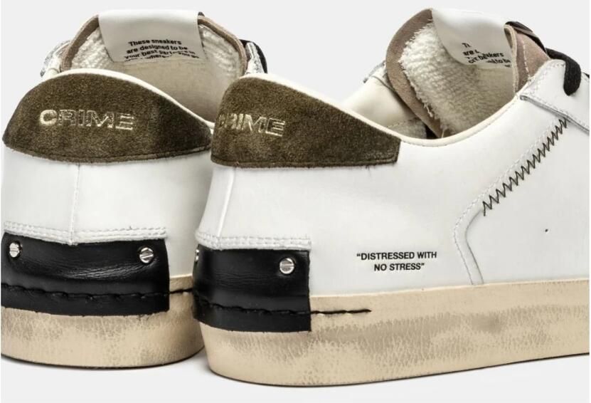 Crime London Lage Sneakers DISTRESSED 11003AA8-10 - Foto 2